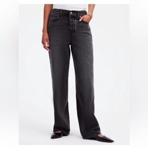 Madewell Low-Slung Baggy Jeans Kingswood Wash size 23 NS357